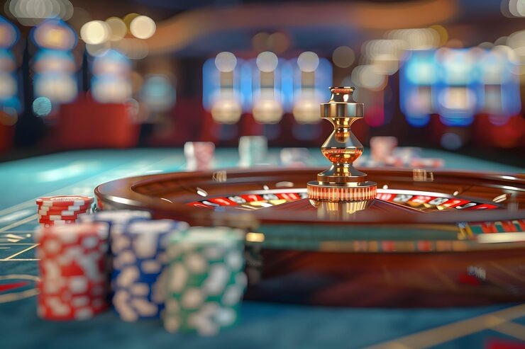 Live American Roulette table at hermes toto with dealer and HD camera feed